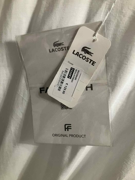 Koszulka męska  Lacoste rozmiar L nowa