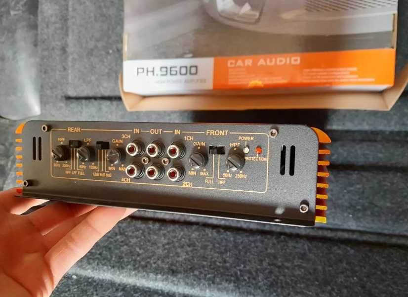 Автомобільний підсилювач звуку 9600ват 4-х канальный усилитель в авто