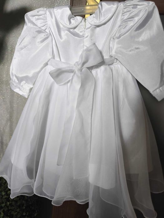 Biała sukienka do chrztu
