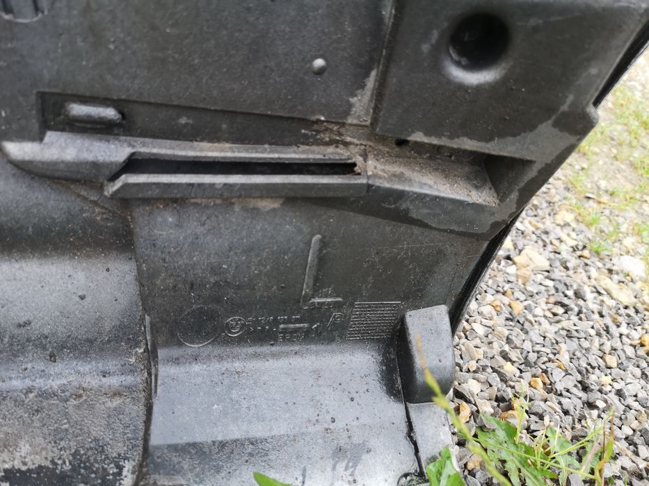 Bmw e46 zderzak tylny Titan  Silver  Titansilver 354 Silber  tył  sedan limuzyna