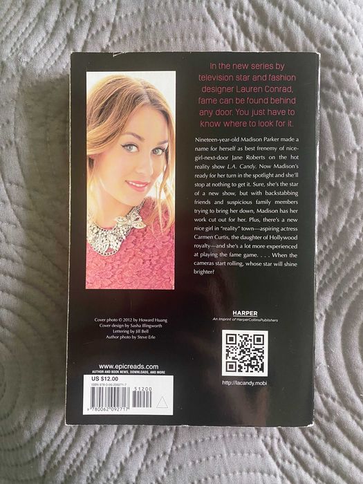 Lauren Conrad LA Candy The Fame Game 2 książki oryginalna wersja ENG