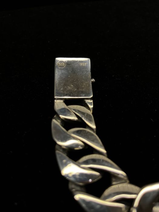 Srebrna bransoletka męska  próbę 925 dusza