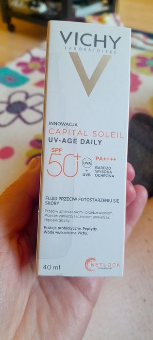 Fluid z SPF 50 do twarzy marki Vichy