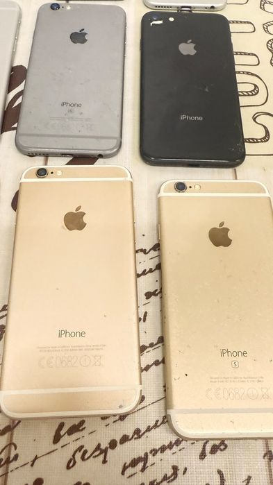 Продам одним лотом 15 телефонов Apple iPhone.