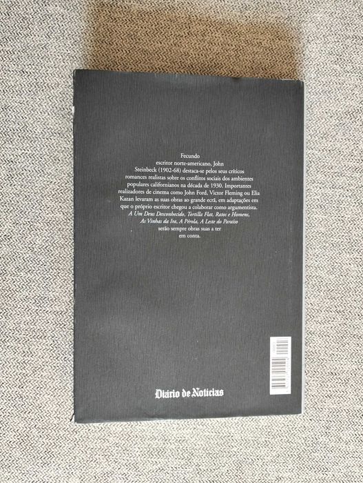 Livro "A um Deus Desconhecido" de John Steinbeck