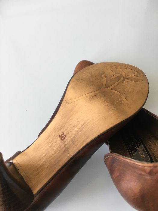 Polbuty skorzane rozmiar 36