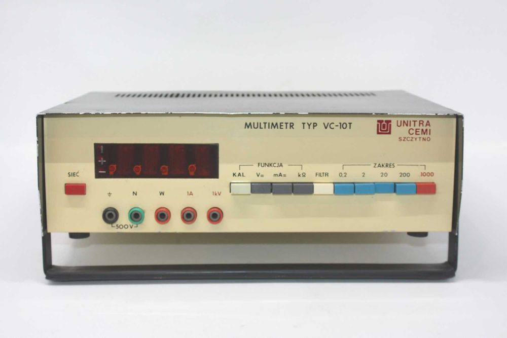 Multimetr cyfrowy Unitra Cemi VC-10T  na lampach NIXIE