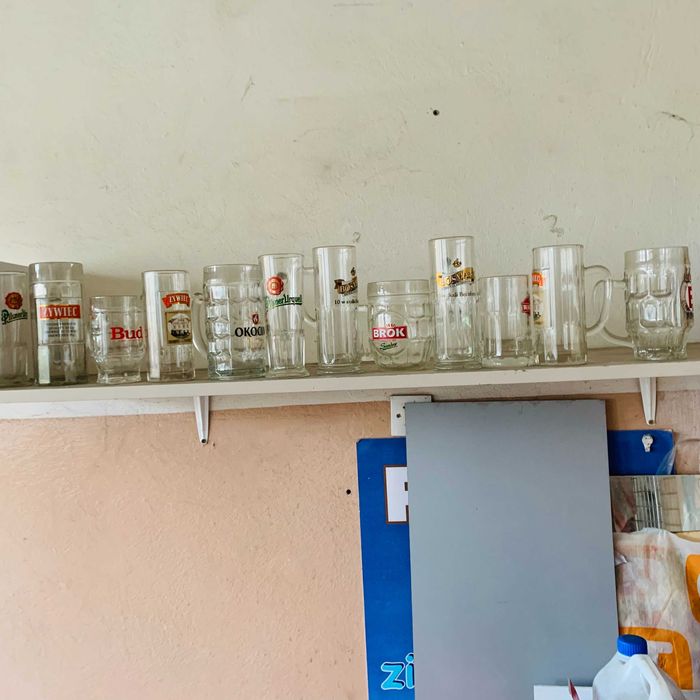 kolekcjonerskie szklane kufle do piwa