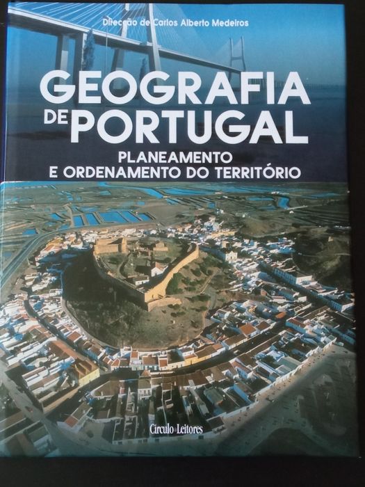 4 Volumes Geografia de Portugal do Círculo de Leitores