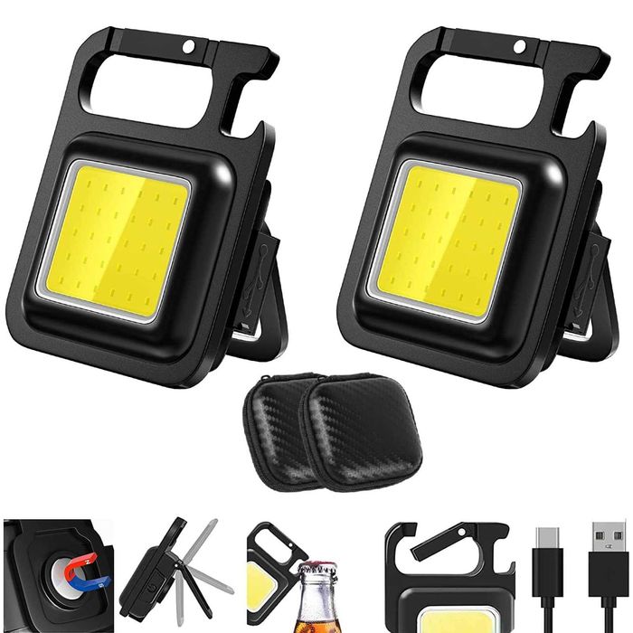 Nowa lampka / otwieracz / lampki / latarka / LED /mini/USB/2szt!5334!