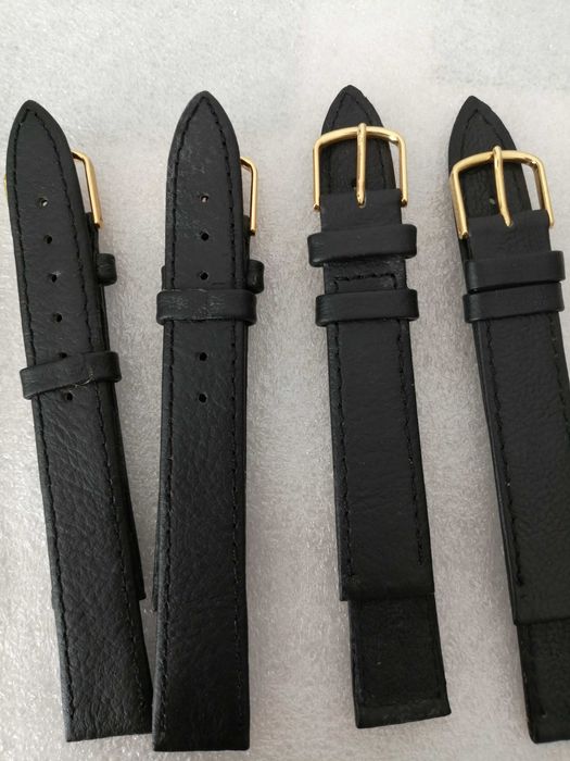 Braceletes em couro genuíno 100% novas 16mm
