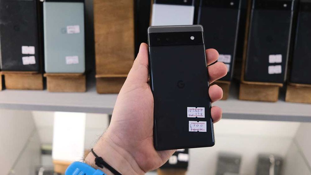 Google Pixel 6a 128Gb Charcoal Neverlock без вигорань Батарейки 100%