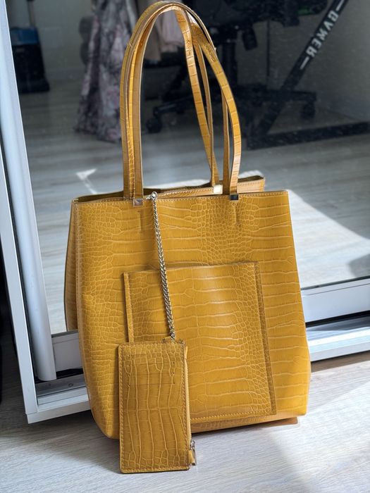 Сумка клатч Zara Reserved шопер