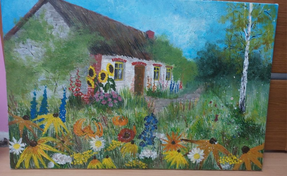 Obraz malowany na  płótnie