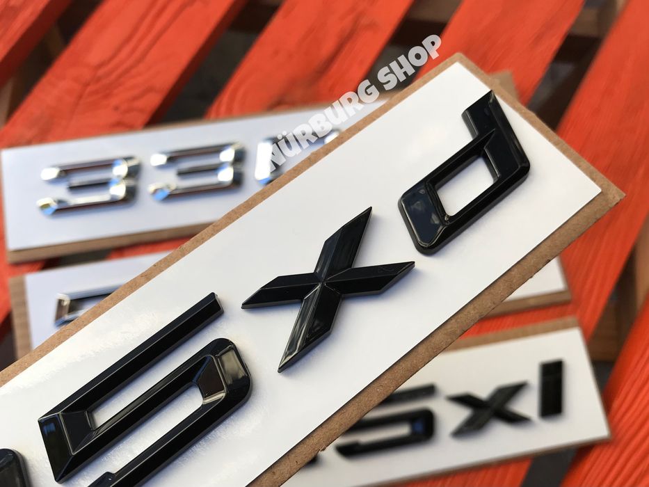 Шильдик на багажник BMW 518 520 525 528 530 535 цифры эмблема E39 E60