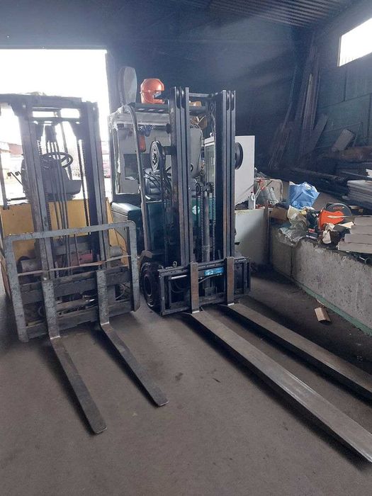 Навантажувач Nissan електричний, 3м підйом погрузчик кара 1т.