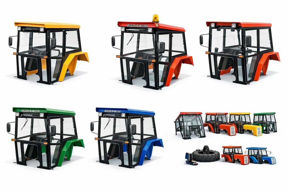 Kabina c360 c330 Mf235 Mf255 MTZ t25 OKAZJA