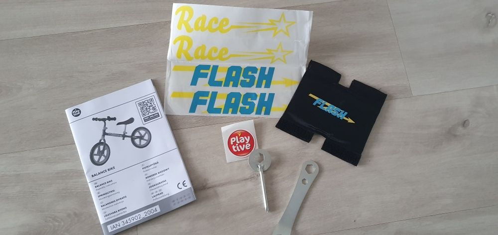 Rowerek biegowy playtive 12 cali