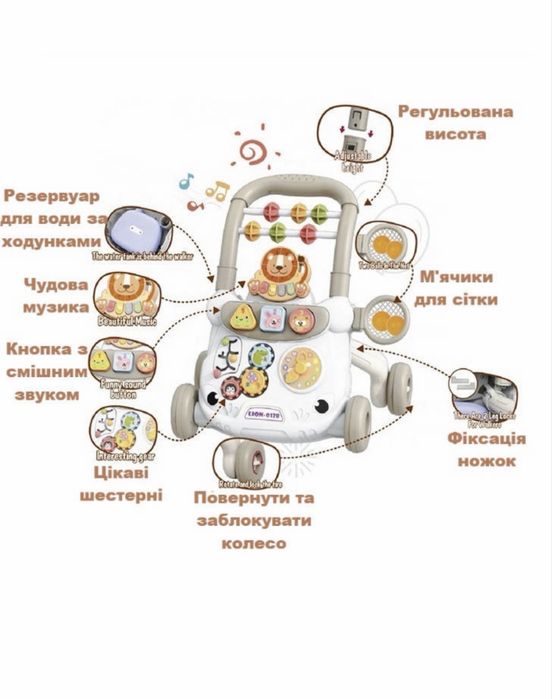Ходунки дитячі ,сортер