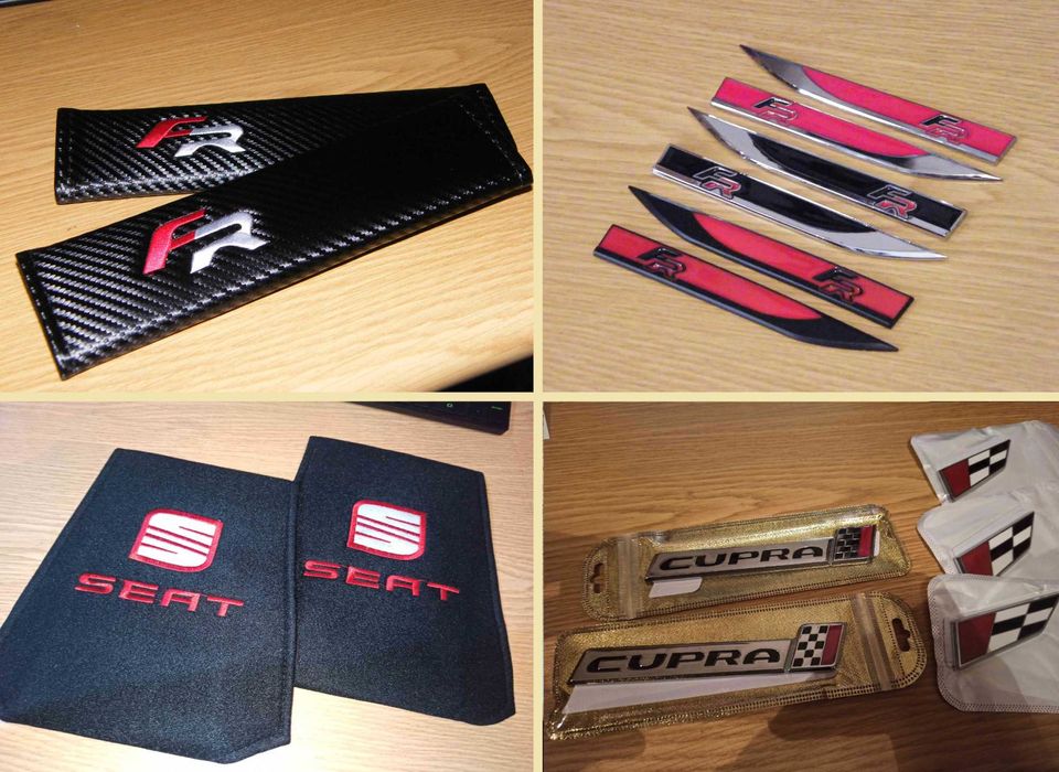 Símbolos SEAT FR CUPRA | Acessórios | Almofadas | Soleiras