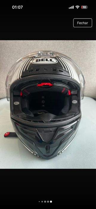Capacete Bell Race star carbono Flex