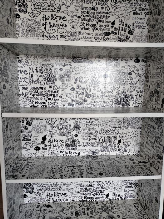 Regał ikea biały