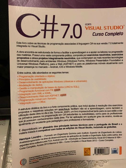 C# 7.0 com Visual Studio - Curso Completo