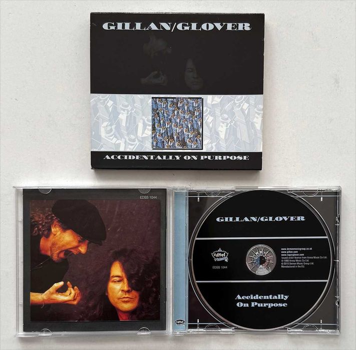 CD_Gillan/Glover, Accidentally On Purpose. Muito estimado, como novo.
