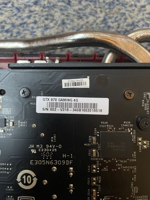 MSI GeForce GTX 970 Gaming 4GB — коробка, повний комплект