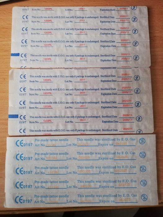 Igły do tatuaży różne rodzaje