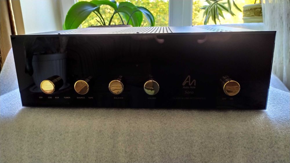 Audio Note SORO PP ламповий двотактний інтегрований підсилювач Hi-End