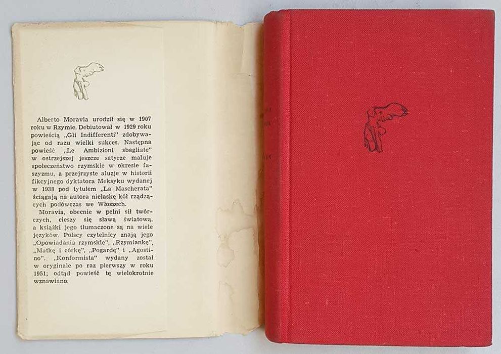 Konformista Alberto Moravia Seria Nike Czytelnik 1964