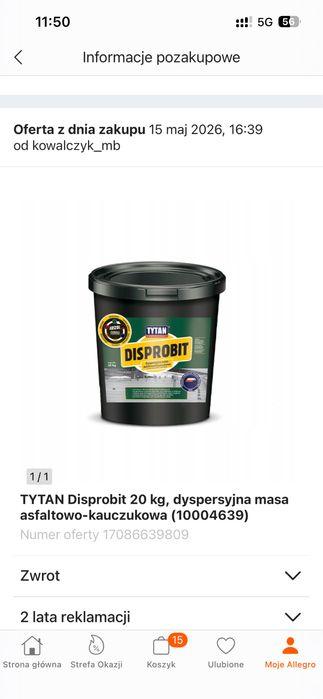Masa Tytan izolacja fundamentow