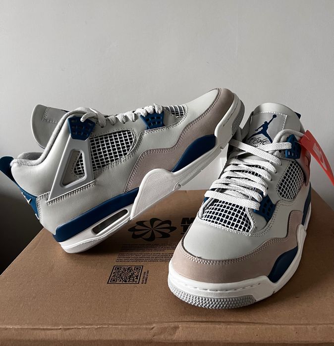 SPRZEDAM NOWE - Nike Jordan 4 Industrial Blue 44 ! Drop !