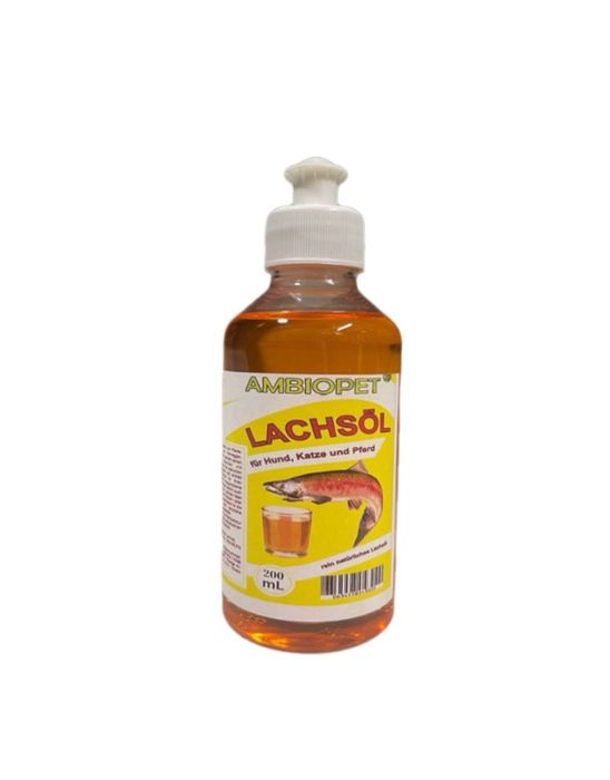 Лососева олія Ambiopet для собак, котів і навіть коней — 1 літр