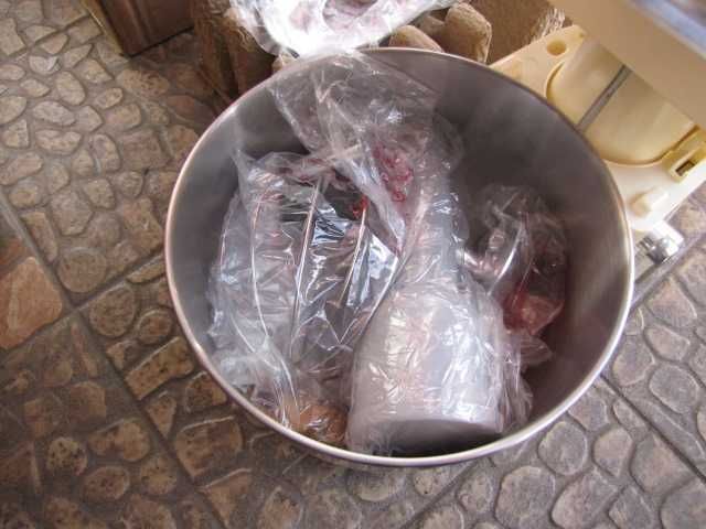 Robot kuchenny planetarny maszynka do mięsa blender 3w1 Klarstein beż