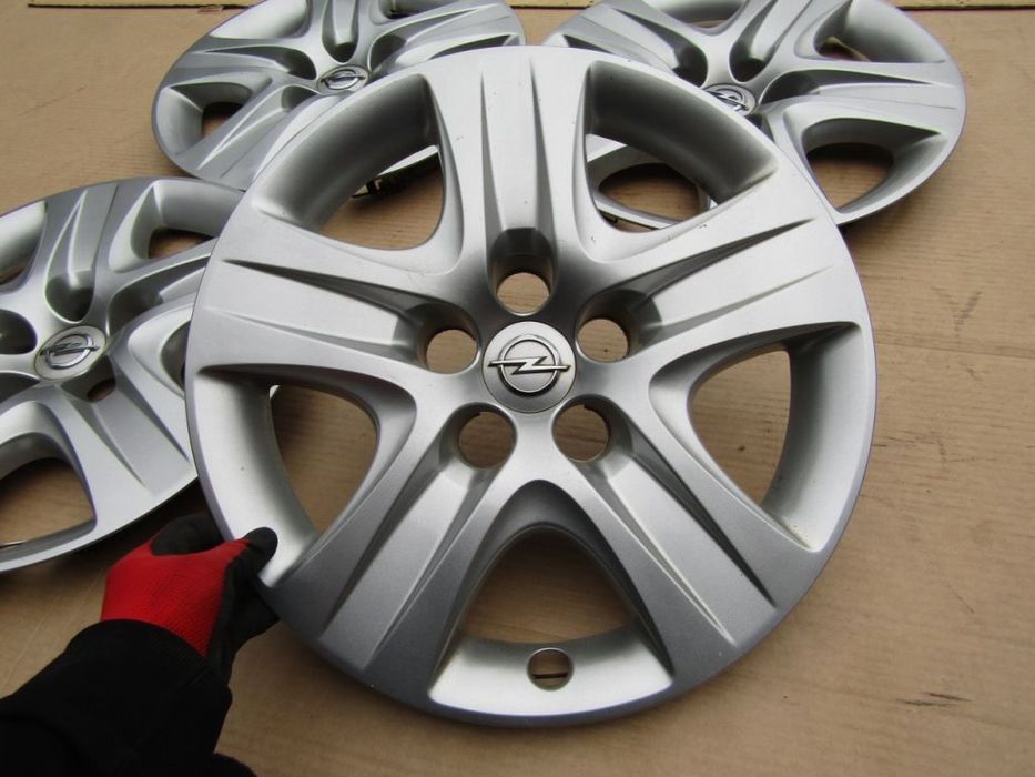 4x Kołpaki 16 Strukturalne Opel Astra H III Zafira B Vectra C Meriva A B