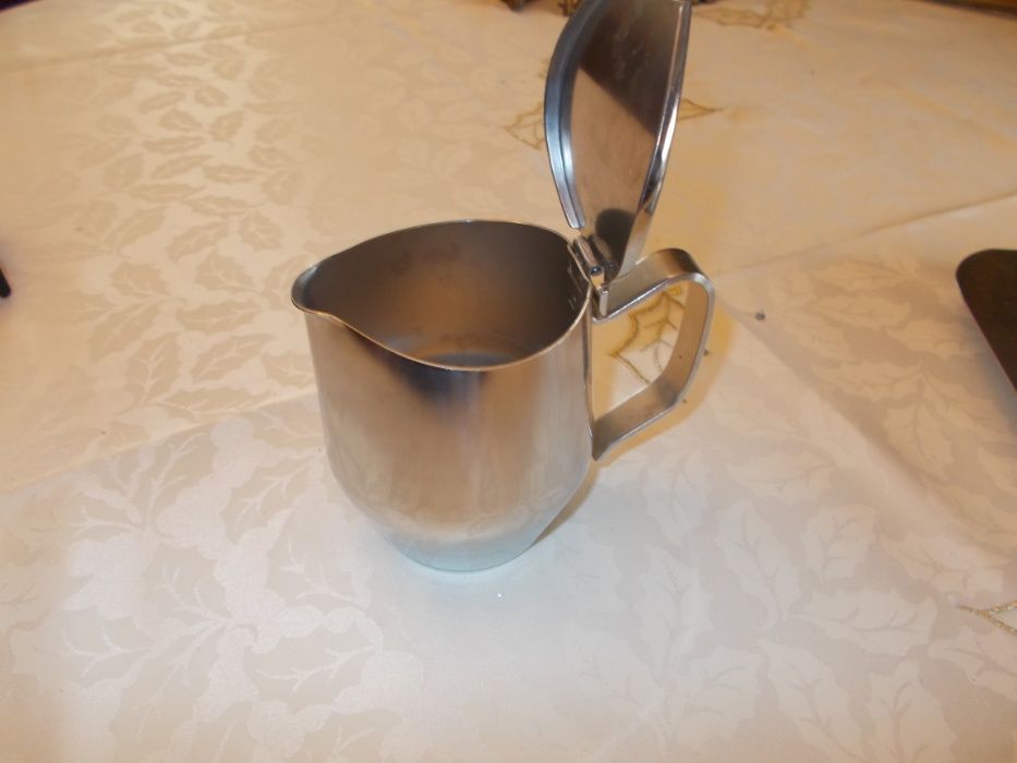 Conjunto café chá aço inox 4 peças