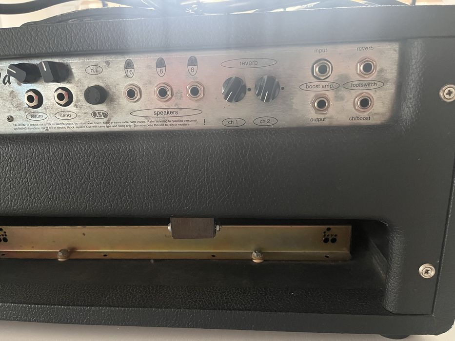 Bogner Shiva 2001 Silver Chassis + Reverb (wersja USA)