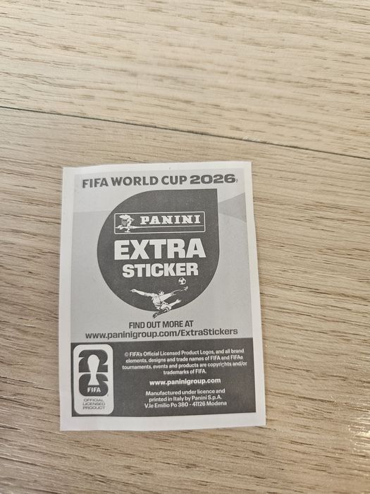 Cromo Fifa 2026 Bronze