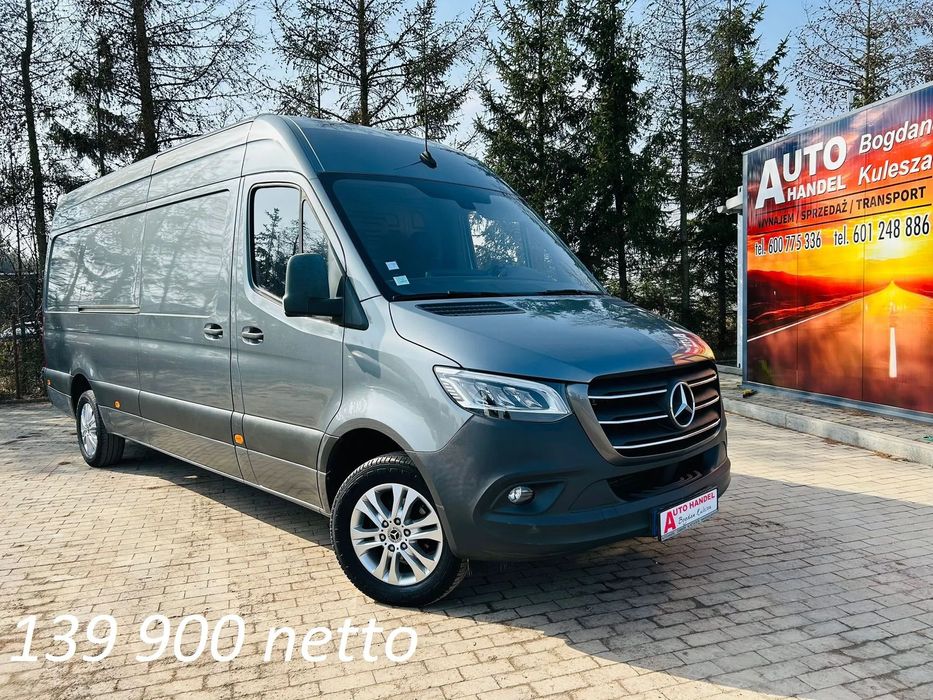Mercedes-Benz sprinter  Mercedes-Benz Sprinter Max 319 3.0D 190KM Przebieg 163tyś km