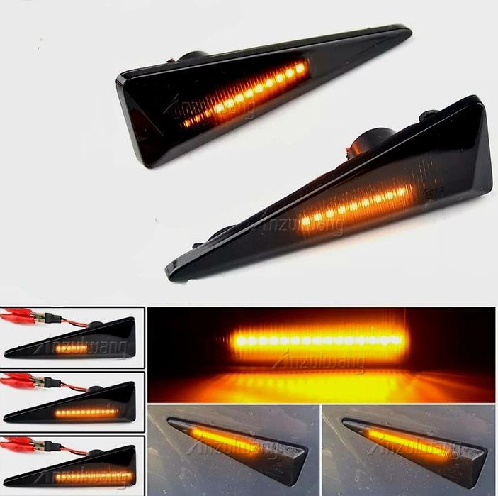 Динамични поворотники LED Renault Megane 2 Espace Scenic 2 Avantime