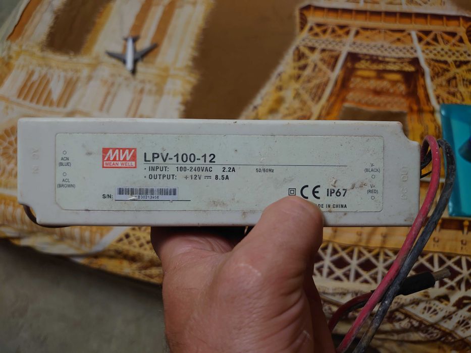 Блок питания LPV-100-12  Mean Well  Динамик Opel
