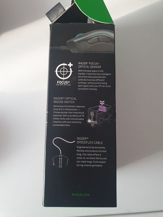 Rato pc gaming razer deathadder v2