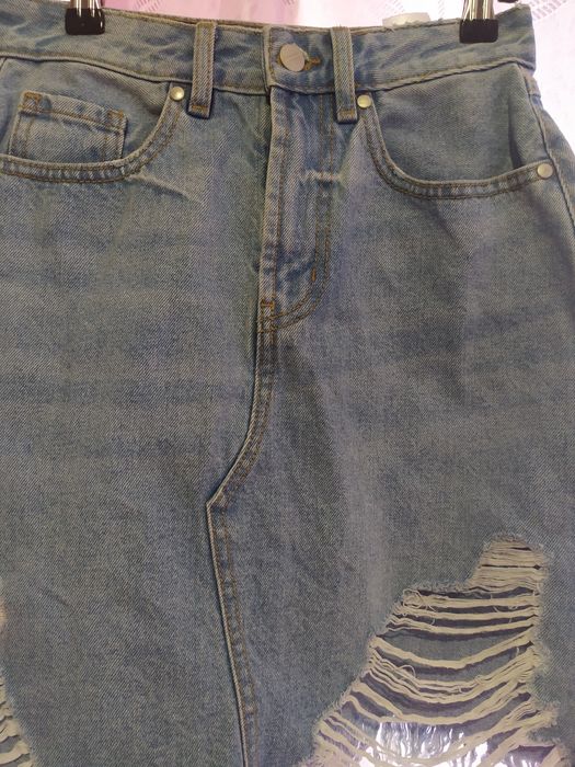 Джинсовая юбочка