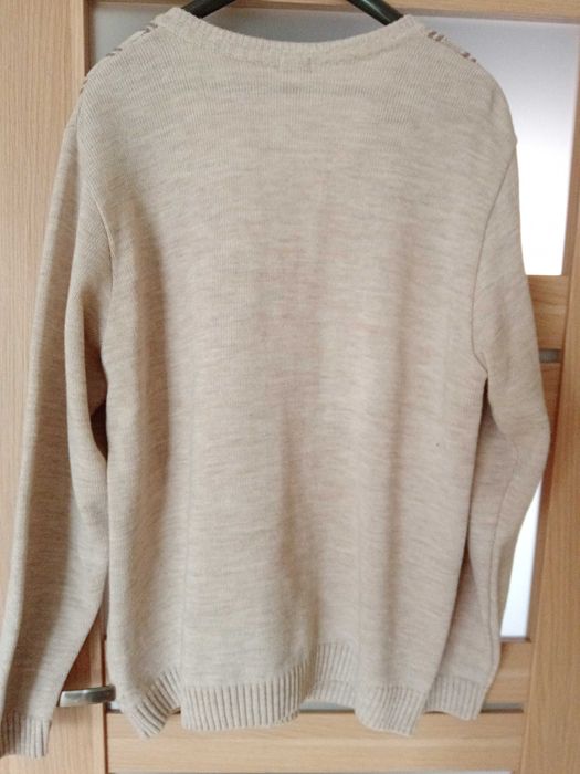 Sweter rozpinany męski XXXL