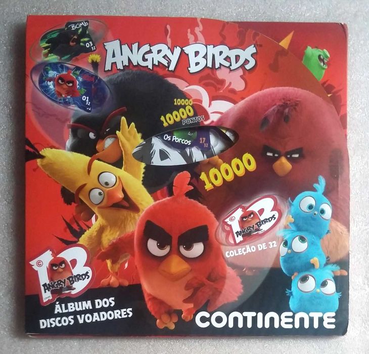 Caderneta Angry Birds Completa