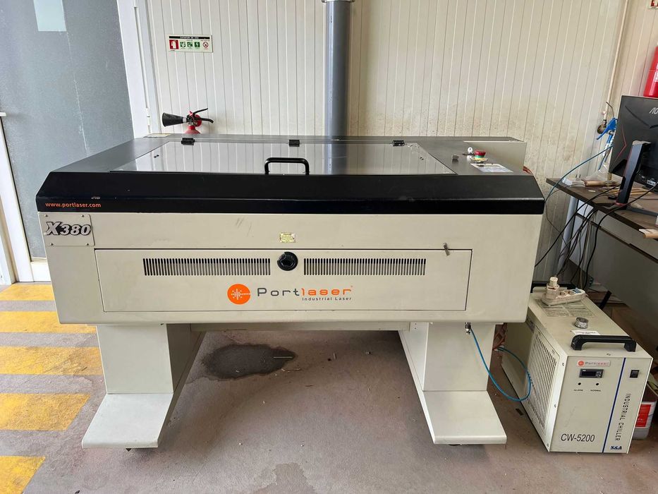 Maquina corte laser GCC X380 100W Portlaser