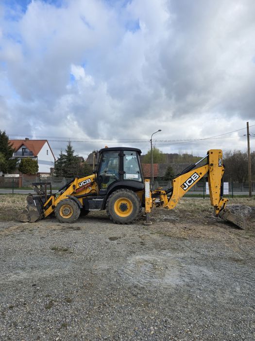 Usługi koparko-ładowarką JCB 3CX | Wykopy | Roboty ziemne | REMAX