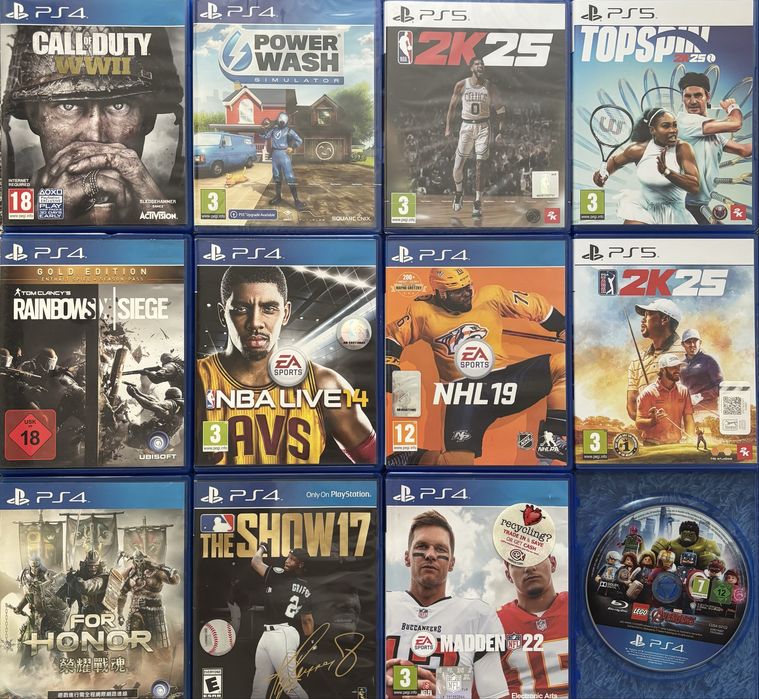 Ігри для playstation ps4 ps5
